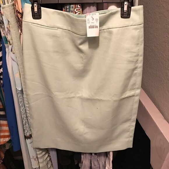 J.crew mint green skirt sz 0 - Picture 1 of 1